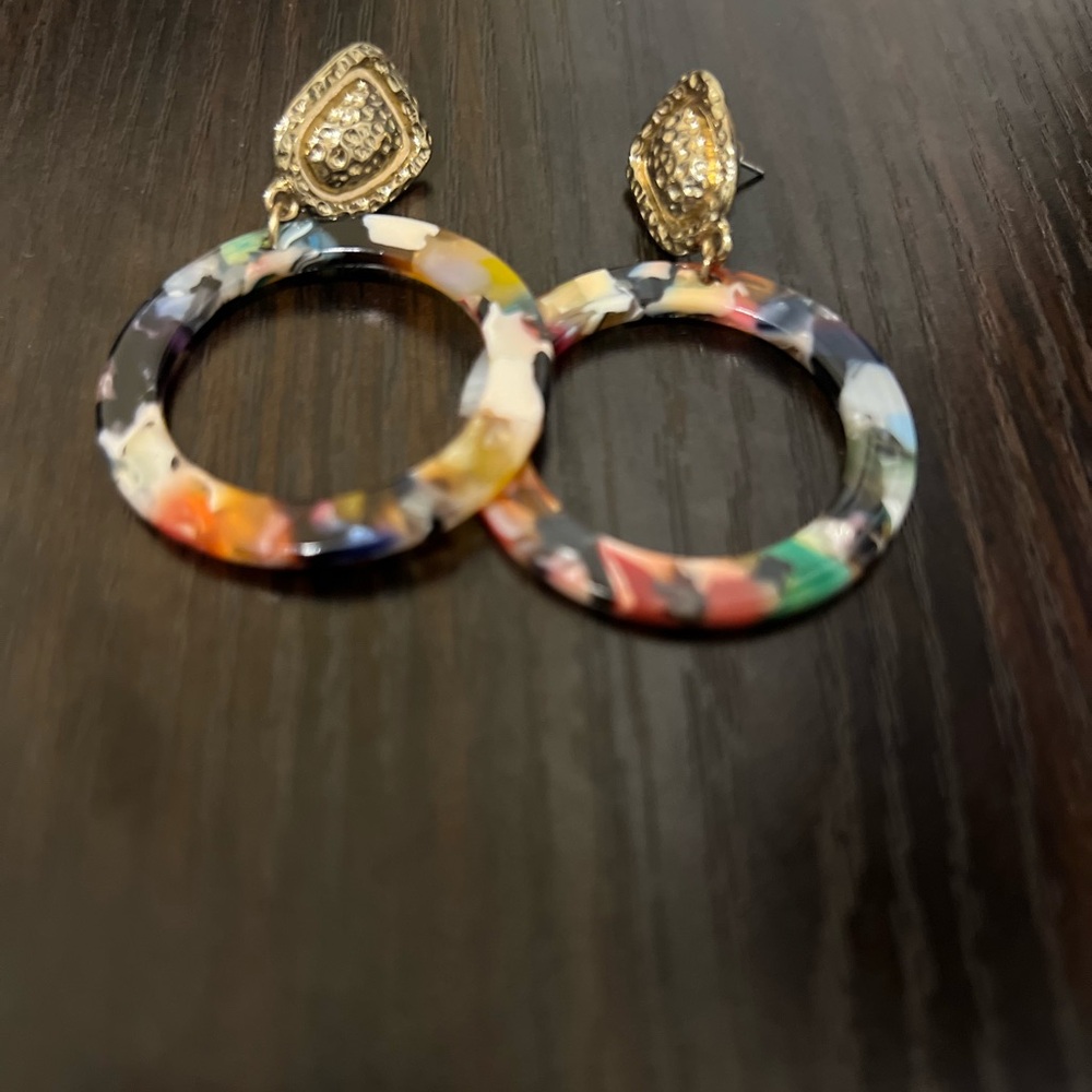 Acrylic earrings